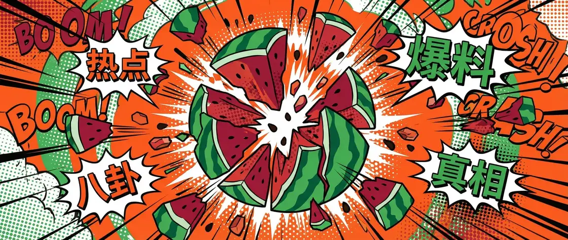 绿色导航 今日头瓜爆炸漫画横幅